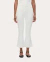 3.1 Phillip Lim Compact Cropped Kickflare Pant In White