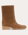 3.1 Phillip Lim Lucien 40mm Suede Boots In Brown