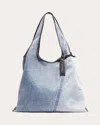 3.1 Phillip Lim Women's Market Patchwork Denim Shoulder Bag