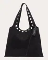 3.1 Phillip Lim Women's Market Stud-embellished Washed Denim Tote