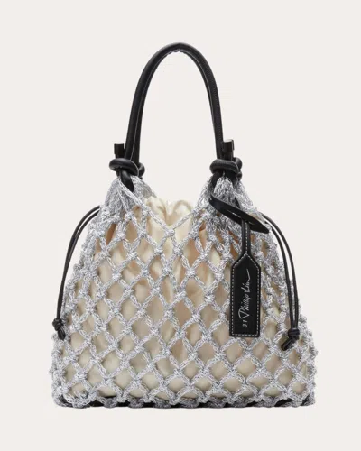 3.1 Phillip Lim Women's Mini Metallic Macramé Tote