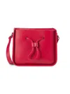 3.1 Phillip Lim Soleil Mini Pebbled-leather Bucket Bag In Red