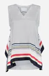 3.1 Phillip Lim Women's Ny Liberty Top In Ivory Multi In White