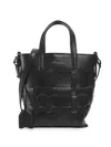 3.1 Phillip Lim Odita Woven Leather Bucket Bag In Black