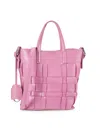 3.1 Phillip Lim Women's Odita Woven Leather Crossbosy Bag In Purple