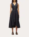 3.1 Phillip Lim Women's Poplin Cross-back Sleeveless Midi Dress