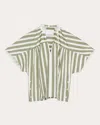 3.1 Phillip Lim Striped Tie-neck Top