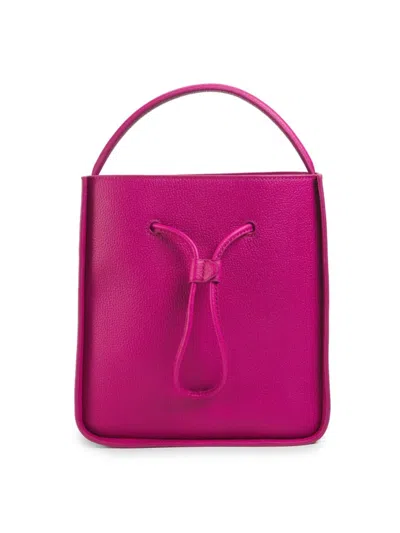 3.1 Phillip Lim Women's Small Soleil Leather Top Handle Bag In Pink