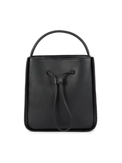3.1 Phillip Lim Soleil Small Pebbled-leather Bucket Bag In Chocolate