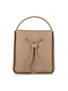 3.1 Phillip Lim Soleil Small Pebbled-leather Bucket Bag In Coffee