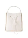 3.1 Phillip Lim Women's Small Soleil Leather Top Handle Bag In White