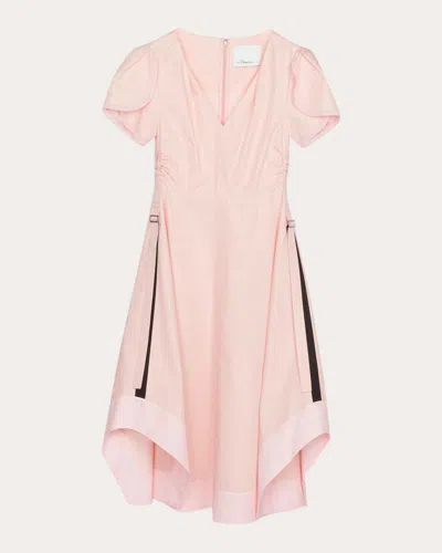 3.1 Phillip Lim Women's Soft Tulip V-neck Dress In Pink