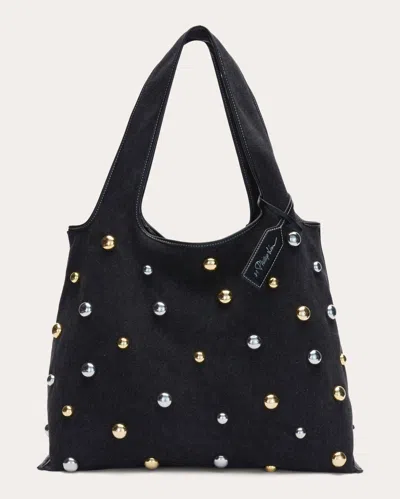 3.1 Phillip Lim Women's Studded Denim Market Tote In Multi