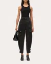3.1 Phillip Lim Denim Cargo Jean In Black