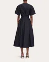 3.1 Phillip Lim Women's Belted Techno Poplin Midi Dress In Blue