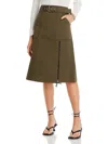 3.1 Phillip Lim Belted Midi Skirt In Brown