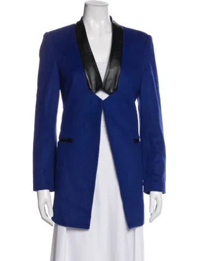 Pre-owned 3.1 Phillip Lim Wool Blazer In Blue