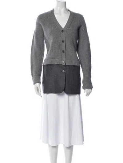 Pre-owned 3.1 Phillip Lim Wool Blazer In Gray