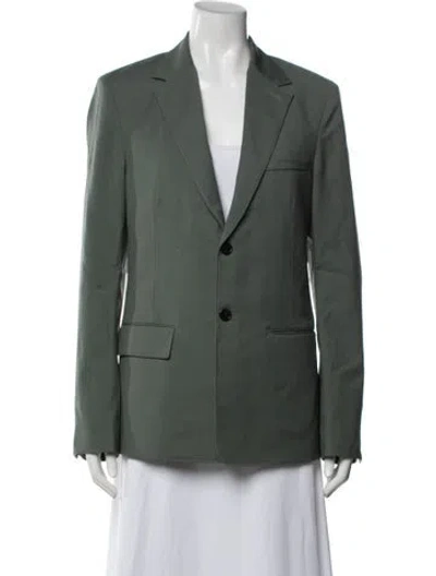 Pre-owned 3.1 Phillip Lim Wool Blazer In Green