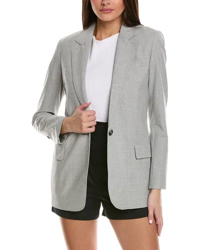 3.1 Phillip Lim Wool-blend Blazer In Grey