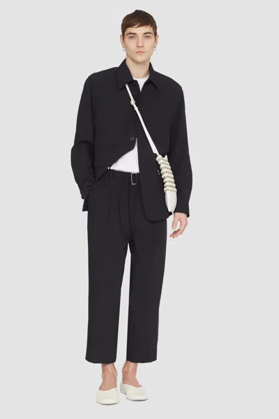 3.1 Phillip Lim Wool Blend Coach Jacket In Black