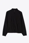 3.1 Phillip Lim Wool Blouson Shirt Jacket In Black