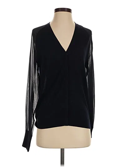 Pre-owned 3.1 Phillip Lim Wool Cardigan Sweater In Black