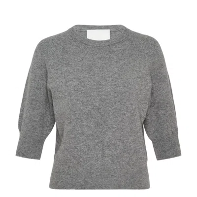 3.1 Phillip Lim Wool Cashmere 3/4 Sleeve Sweater In Multi