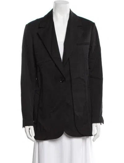 Pre-owned 3.1 Phillip Lim Wool Coat In Black