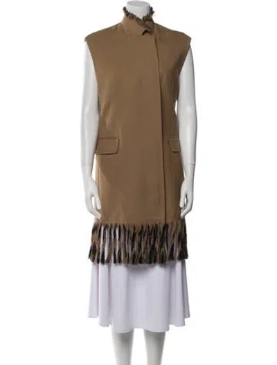 Pre-owned 3.1 Phillip Lim Wool Coat In Brown