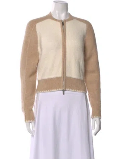 Pre-owned 3.1 Phillip Lim Wool Colorblock Pattern Sweater In Neutral