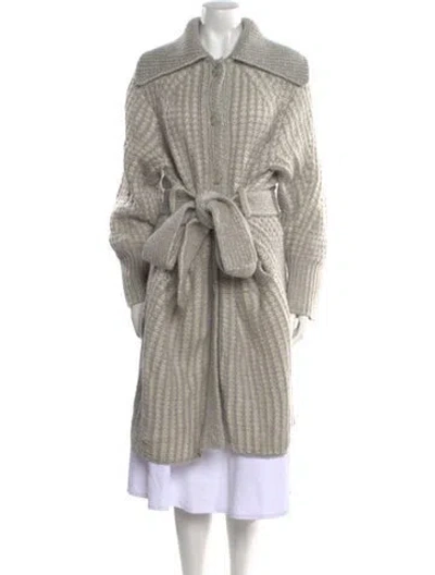 Pre-owned 3.1 Phillip Lim Wool Cowl Neck Sweater In Gray