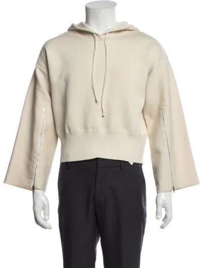 Pre-owned 3.1 Phillip Lim Wool Crew Neck Hoodie In Neutrals