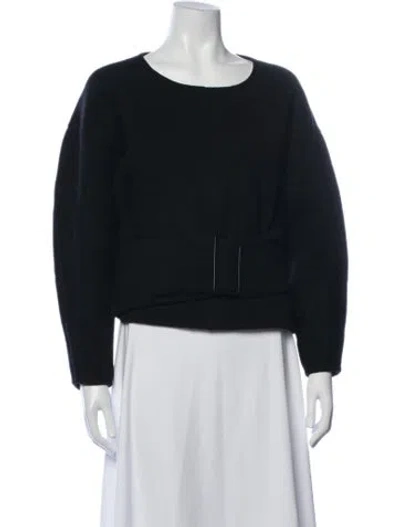 Pre-owned 3.1 Phillip Lim Wool Crew Neck Sweater In Black