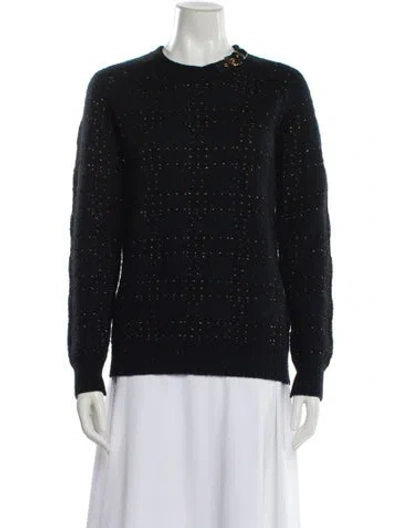 Pre-owned 3.1 Phillip Lim Wool Crew Neck Sweater In Blue