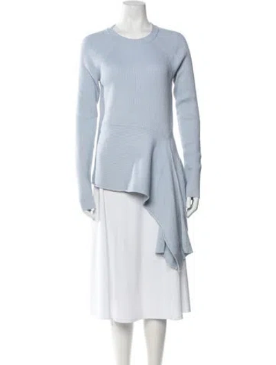 Pre-owned 3.1 Phillip Lim Wool Crew Neck Sweater In Blue