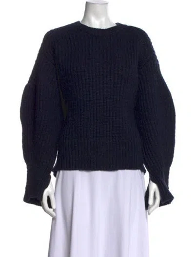 Pre-owned 3.1 Phillip Lim Wool Crew Neck Sweater In Blue