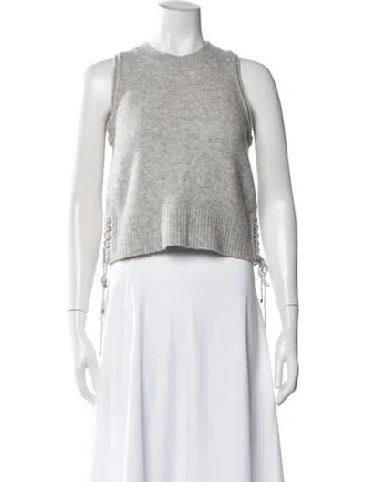 Pre-owned 3.1 Phillip Lim Wool Crew Neck Sweater In Gray