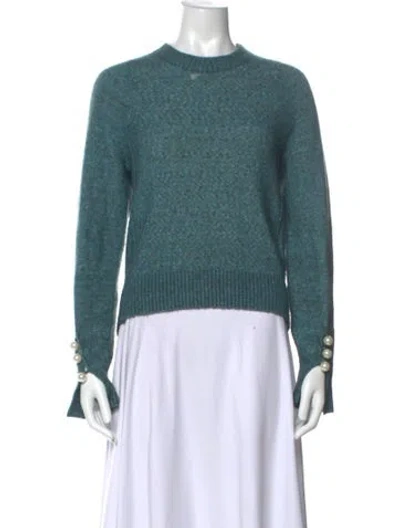 Pre-owned 3.1 Phillip Lim Wool Crew Neck Sweater In Multi
