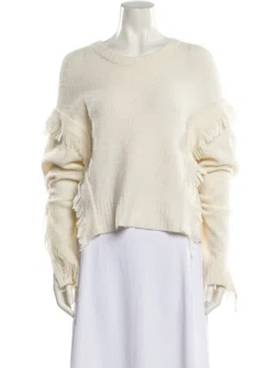 Pre-owned 3.1 Phillip Lim Wool Crew Neck Sweater In Neutral