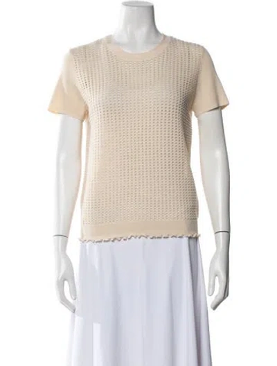 Pre-owned 3.1 Phillip Lim Wool Crew Neck Sweater In Neutrals