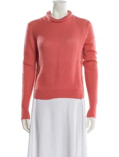 Pre-owned 3.1 Phillip Lim Wool Crew Neck Sweater In Orange