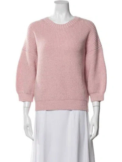 Pre-owned 3.1 Phillip Lim Wool Crew Neck Sweater In Pink