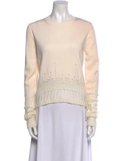 Pre-owned 3.1 Phillip Lim Wool Crew Neck Sweater W/ Tags In Neutral