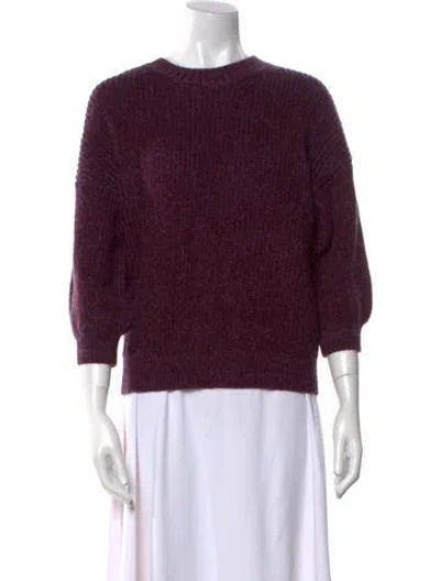 Pre-owned 3.1 Phillip Lim Wool Crew Neck Sweater W/ Tags In Purple