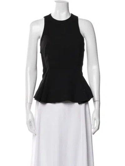 Pre-owned 3.1 Phillip Lim Wool Crew Neck Top In Black