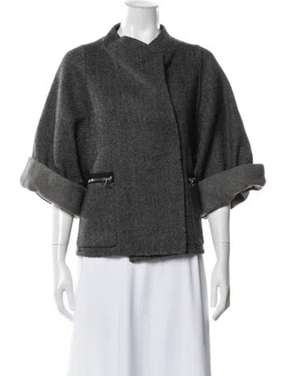Pre-owned 3.1 Phillip Lim Wool Evening Jacket In Gray