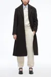 3.1 Phillip Lim Wool Felt A-line Carriage Coat In Gold