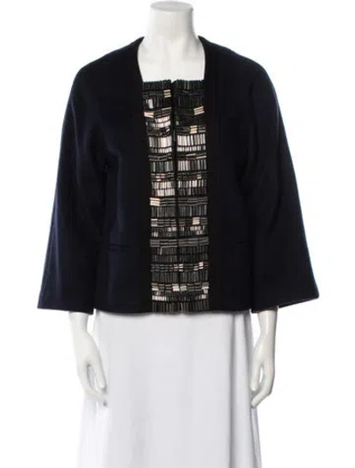 Pre-owned 3.1 Phillip Lim Wool Jacket In Blue