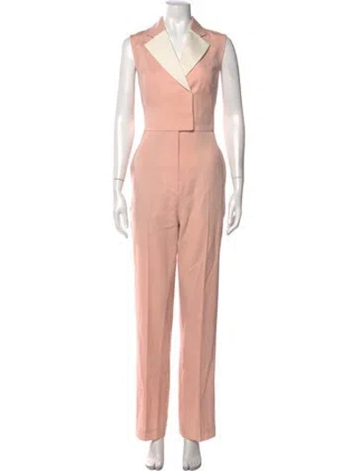 Pre-owned 3.1 Phillip Lim Wool Jumpsuit In Pink